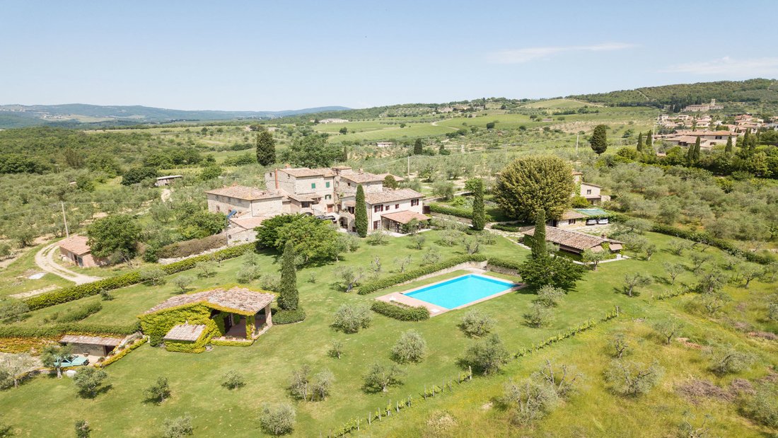 Country House in Gaiole in Chianti, Tuscany, Italy 1 - 10732476