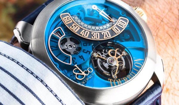 Jacob & Co Palatial Flying Tourbillon Jumping Hour Blue PT510.24.NS.PB.A (Retail:HK$1,145,400) (10532740)