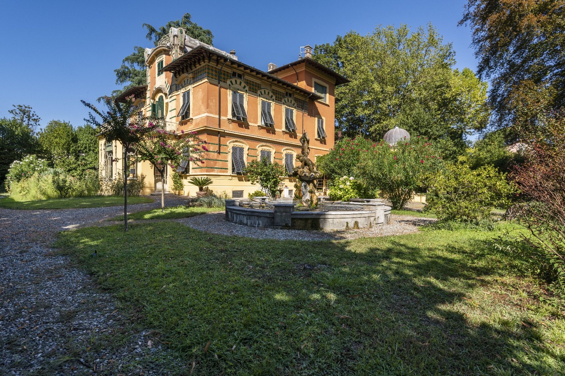 Extraordinary Liberty Style Villa In Lucca, Tuscany, Italy For Sale