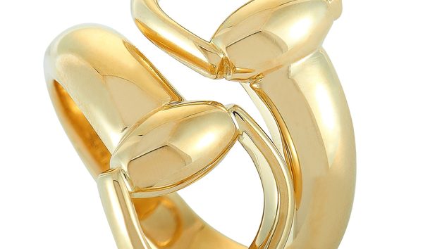 Gucci Gucci Horsebit 18K Yellow Gold Ring (10749698)