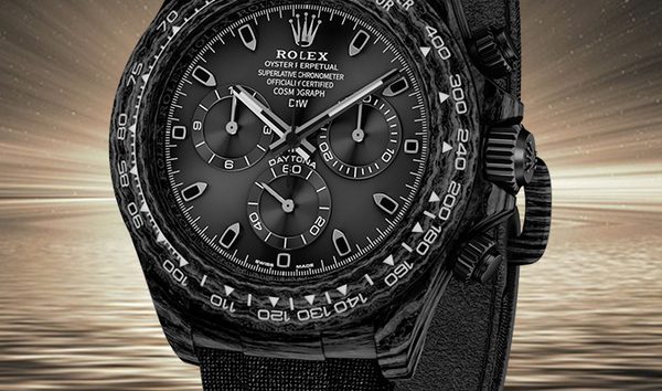 rolex daytona black face price