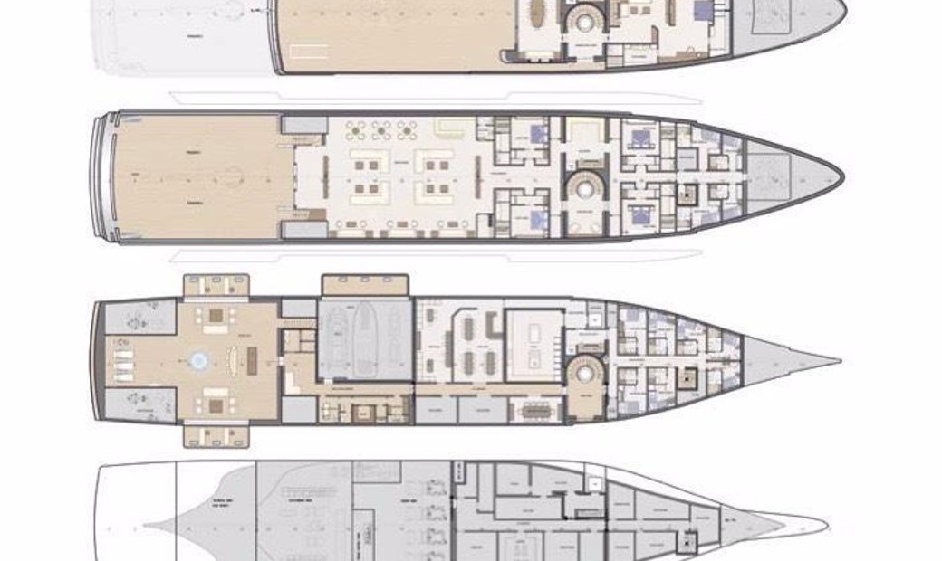 Rosetti Superyachts 52m Phi Design Supply Vessel In Italy For Sale
