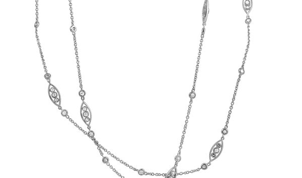 LB Exclusive LB Exclusive 18K White Gold 2.07ct Diamond Necklace (10767137)