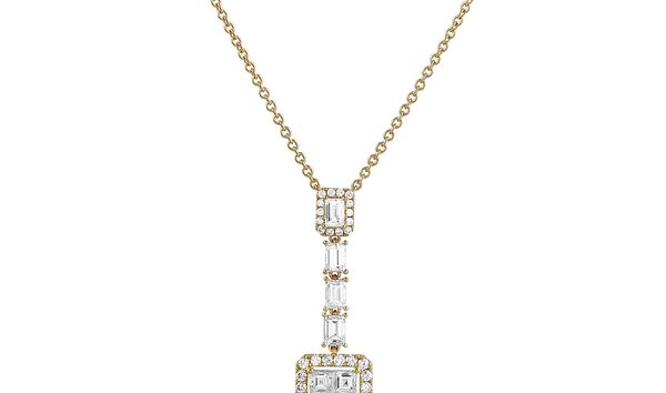 LB Exclusive LB Exclusive 18K Yellow Gold Diamond Pendant Necklace (10767139)