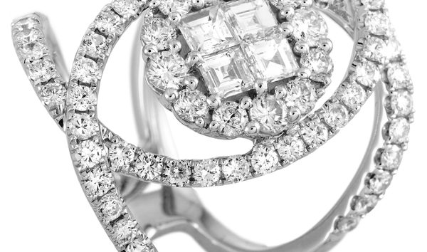 LB Exclusive LB Exclusive 18K White Gold Diamond Ring (10767132)