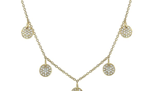 LB Exclusive LB Exclusive 18K Yellow Gold 1.08ct Diamond Necklace (10768383)
