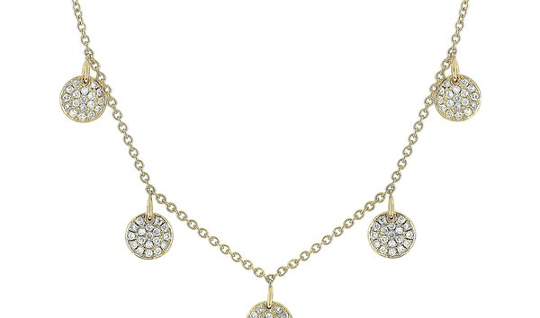 LB Exclusive LB Exclusive 18K Yellow Gold 0.78ct Diamond Pendant Necklace (10768385)