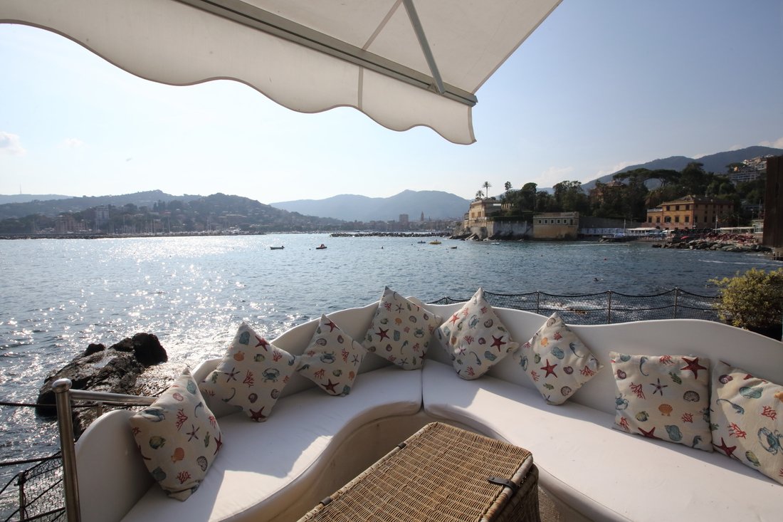 Luxury Apartment With Private Boat Mooring In Rapallo, Liguria, Italy