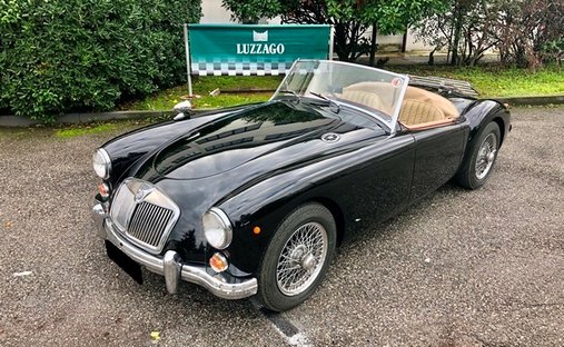 1957 MG MGA in Roncadelle, Italy 1