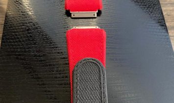 Richard Mille RM 30 Medium Velcro Red Watch Band 