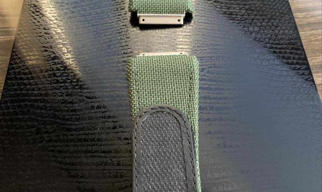 Richard Mille RM 30 Medium Velcro Olive Green Watch Band