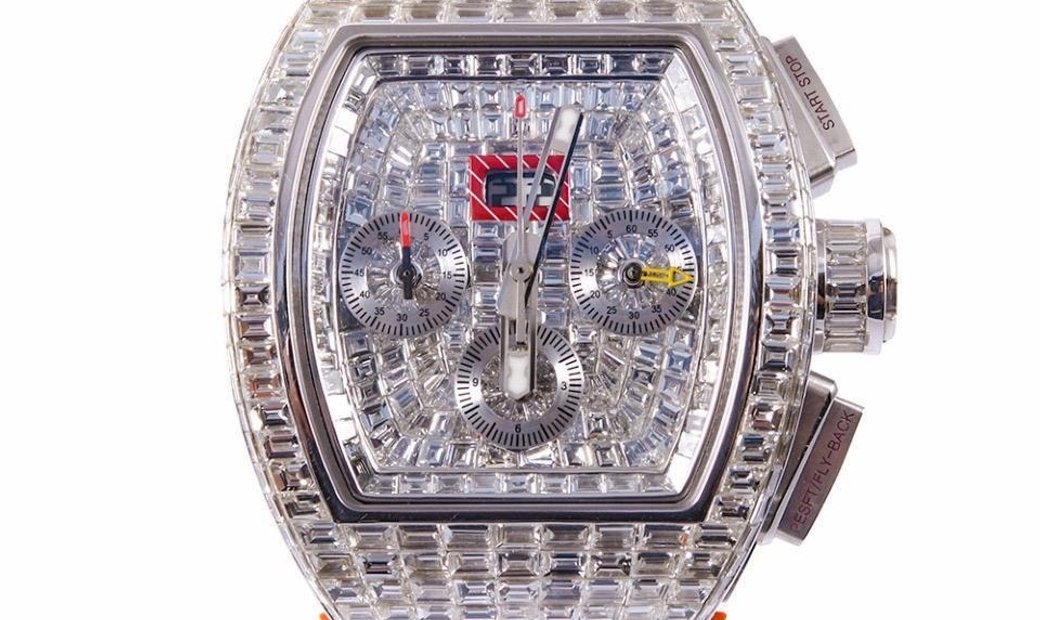 richard mille iced out price