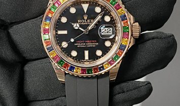 Rolex NEW 116695 SATS Yacht-Master Diamond Bezel Watch