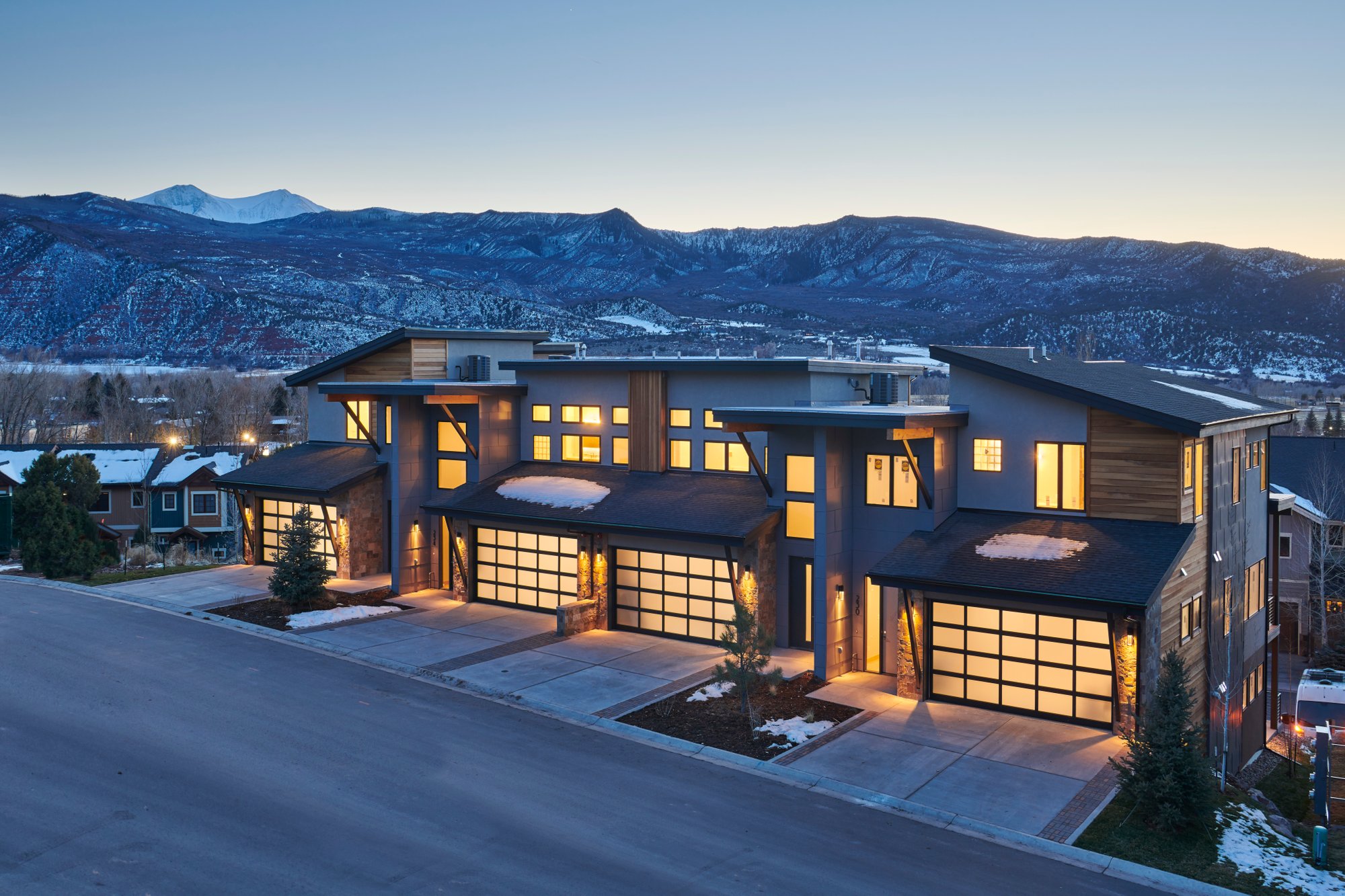 Mountain Contemporary Townhome In El Jebel, Colorado, United States For