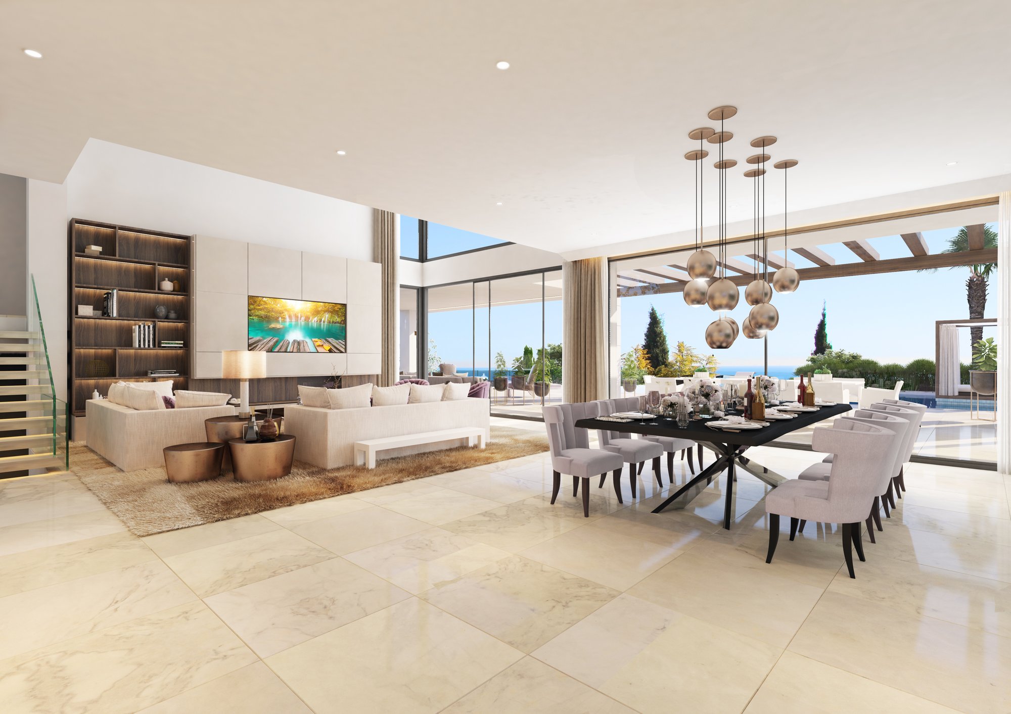 New Luxury villa in Los Flamingos Golf Resort, Marbella in Marbella ...