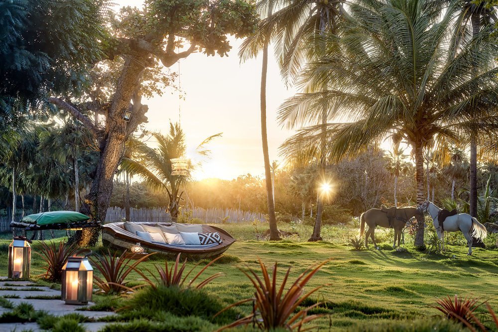 Spectacular 7 Suite, Ocean Front Estate In Tropical In Fortaleza