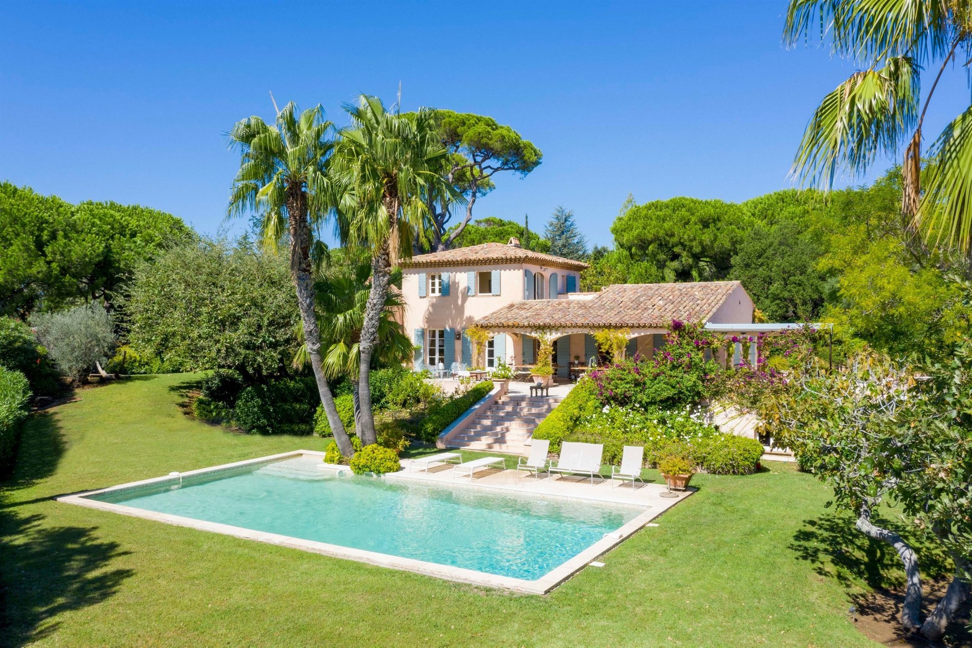 Wonderful Provencal Villa In The Parks Of Saint Tropez in Saint-Tropez ...