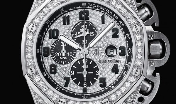 Audemars Piguet Royal Oak Offshore 26215BC.ZZ.1239BC.01 Chronograph T3 White Gold and Diamonds (10826612)