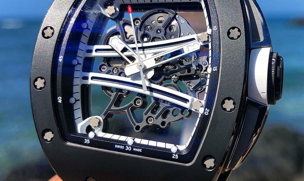 Richard Mille RM 61-01 Yohan Blake TZP Ceramic All Black Edition in