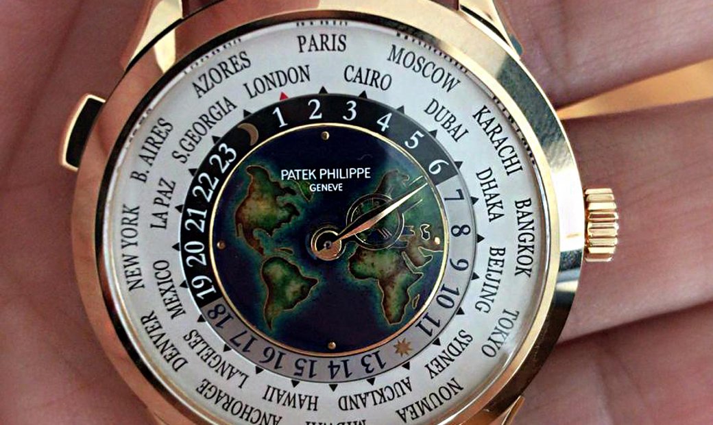 Patek Philippe [2019 NEW] Complications World Time Yellow Gold 5131J