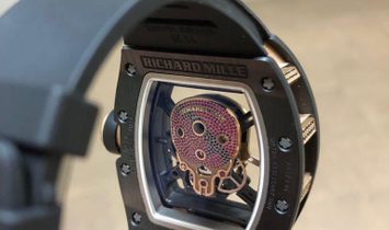 Richard Mille [2014 NEW] RM 52-01 Diamond Dial Skull Tourbillon
