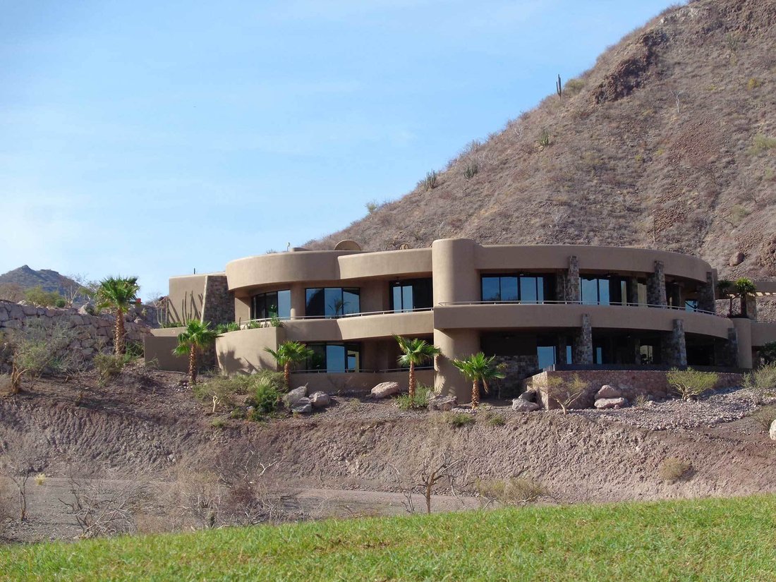 Panoramic Sweeping Views Of Danzante Bay In Loreto, Baja California Sur