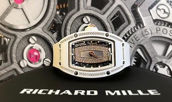 Richard Mille [NEW] RM 07-01 White Ceramic with Gemstones Ladies Watch