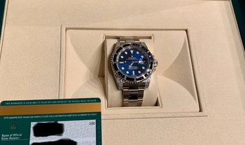 Rolex [NEW] Submariner Date 116659SABR Diamond Sapphire All Blue Dial