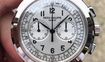Patek Philippe [NEW] Complications Chronograph White Gold 5070G