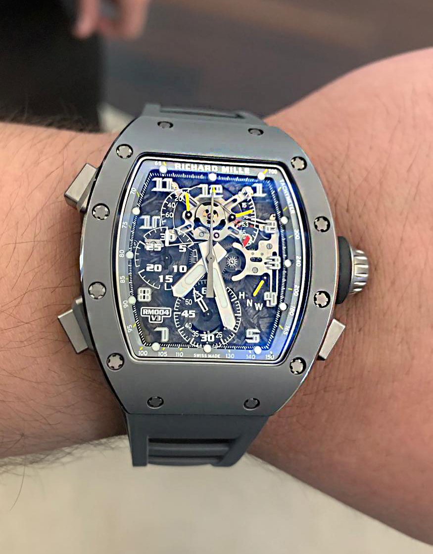Richard Mille [New][Limited 15 Piece] Rm 004 V3 Split Seconds In Hong ...