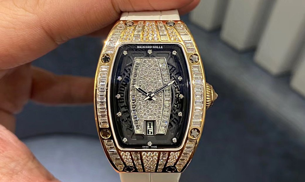 Richard Mille [NEW] RM 07-01 Rose Gold Baguette Ladies Watch