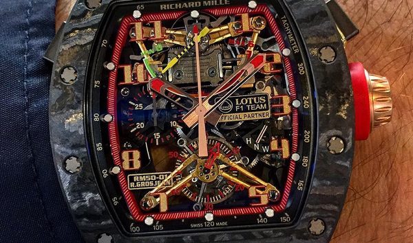 Richard Mille RM 50-01 G-Sensor Tourbillon Lotus F1 Team Romain Grosjean - SOLD OUT!! (10852945)