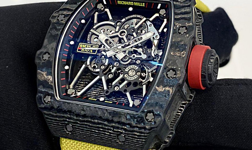 Richard Mille Rm 35 01 Rafael Nadal Ntpt Carbon Watch In Hong Kong For Sale 10875425
