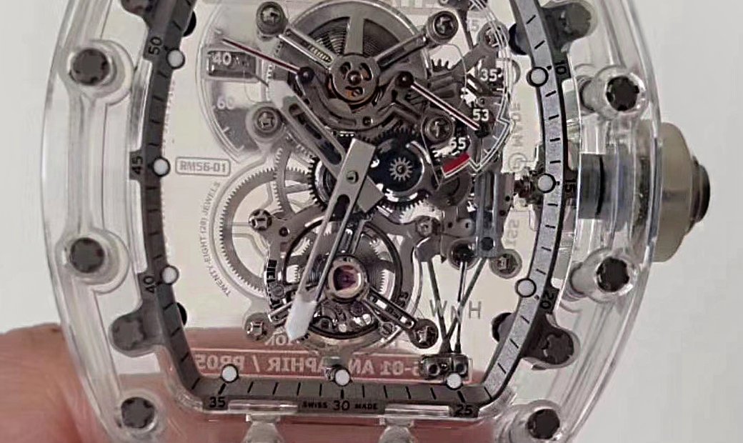 Richard Mille Limited 5 Piece Rm 56 01 Sapphire Crystal In Hong Kong For Sale 10876312