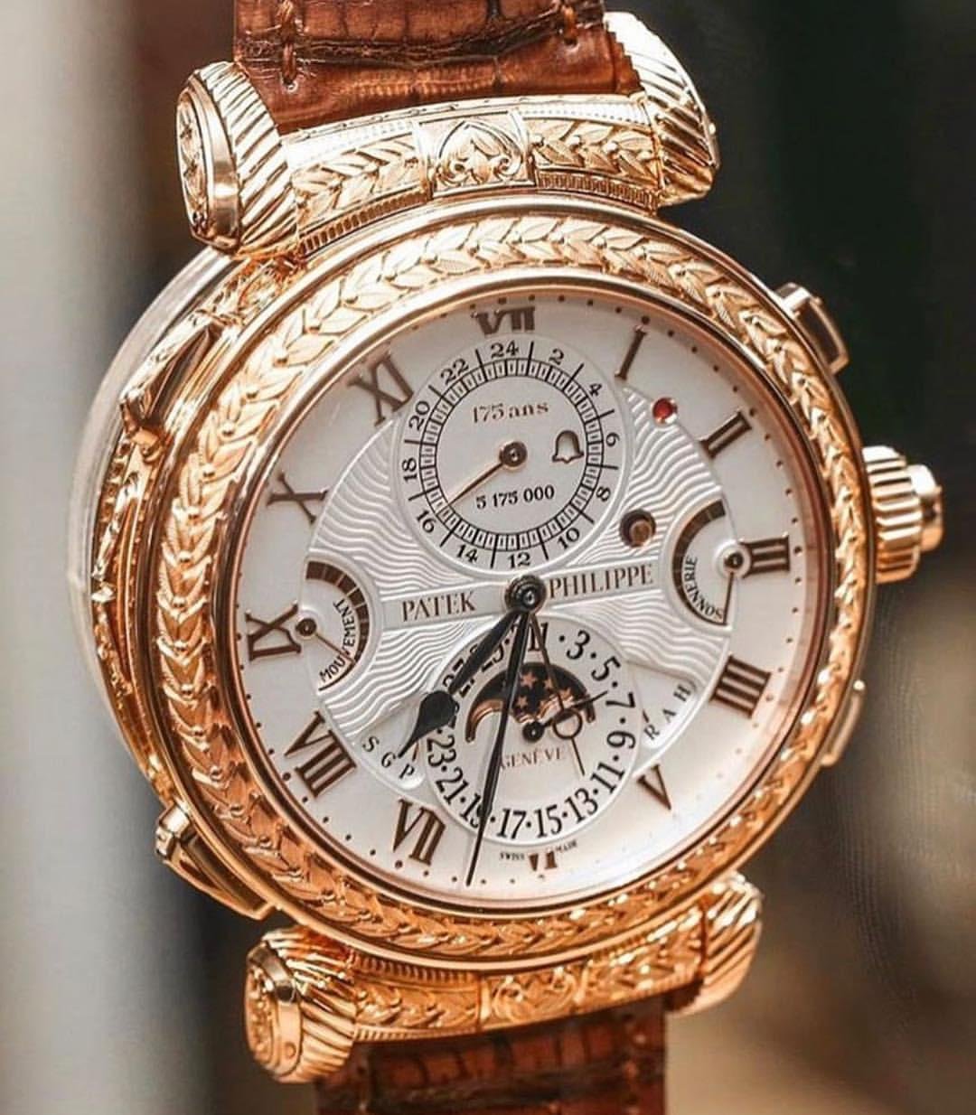 Patek Philippe 175th Commemorative Collection Grandmaster Chime In Hong ...