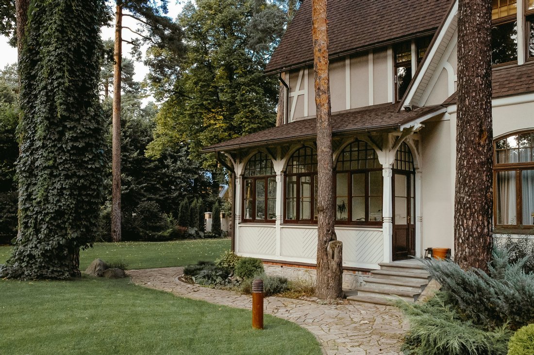 Hermosa Villa De Estilo Art Nouveau En Riga En Riga, Riga, Letonia En ...