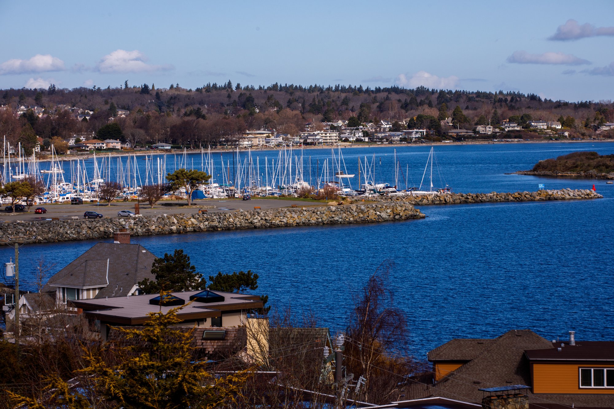 405 1175 Beach Dr. Oceanfront residence at Oak Bay Beach in Victoria
