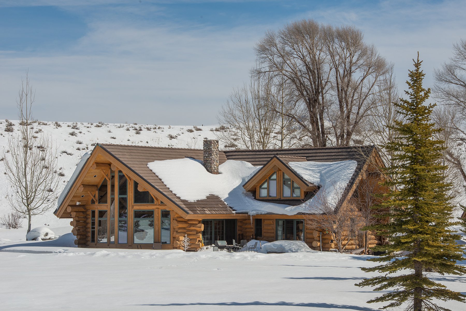 Custom Log Home With Amazing Teton Views in Jackson, WY, United States