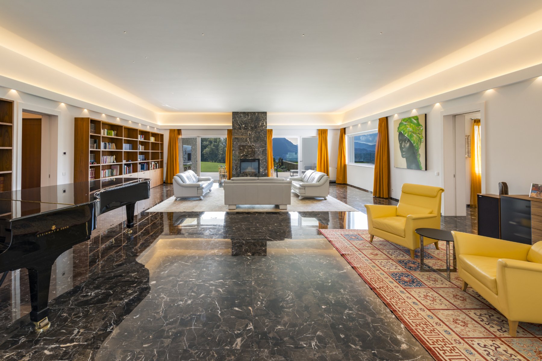Luxury Villa With 15 Acres Of Private Land in Lugano, Switzerland for