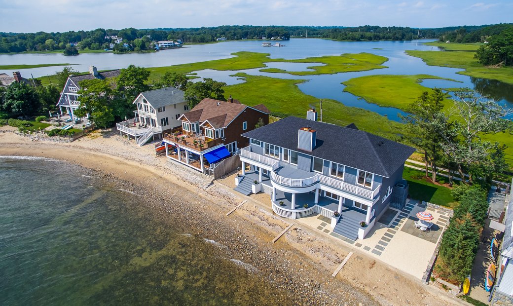 Seaside Sanctuary At Compo Beach In Westport, Ct, United States For