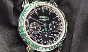 Patek Philippe Perpetual Calendar Chronograph Emeralds 5271/13P