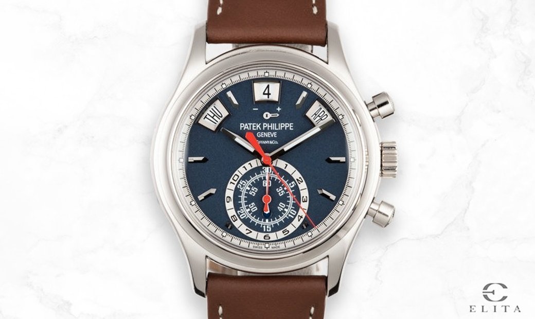 Patek Philippe Complications 5960/1G White Gold Tiffany Stamped