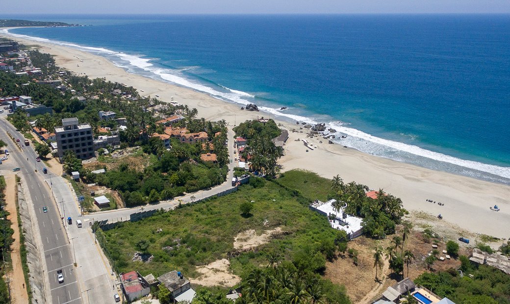 Terreno Villa Marinero In Brisas De Zicatela, Oaxaca, Mexico For Sale