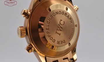 IWC Doppelchronograph 3713 Yellow Gold