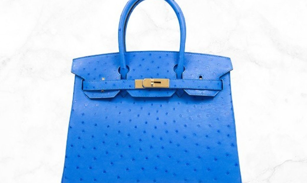 ostrich birkin