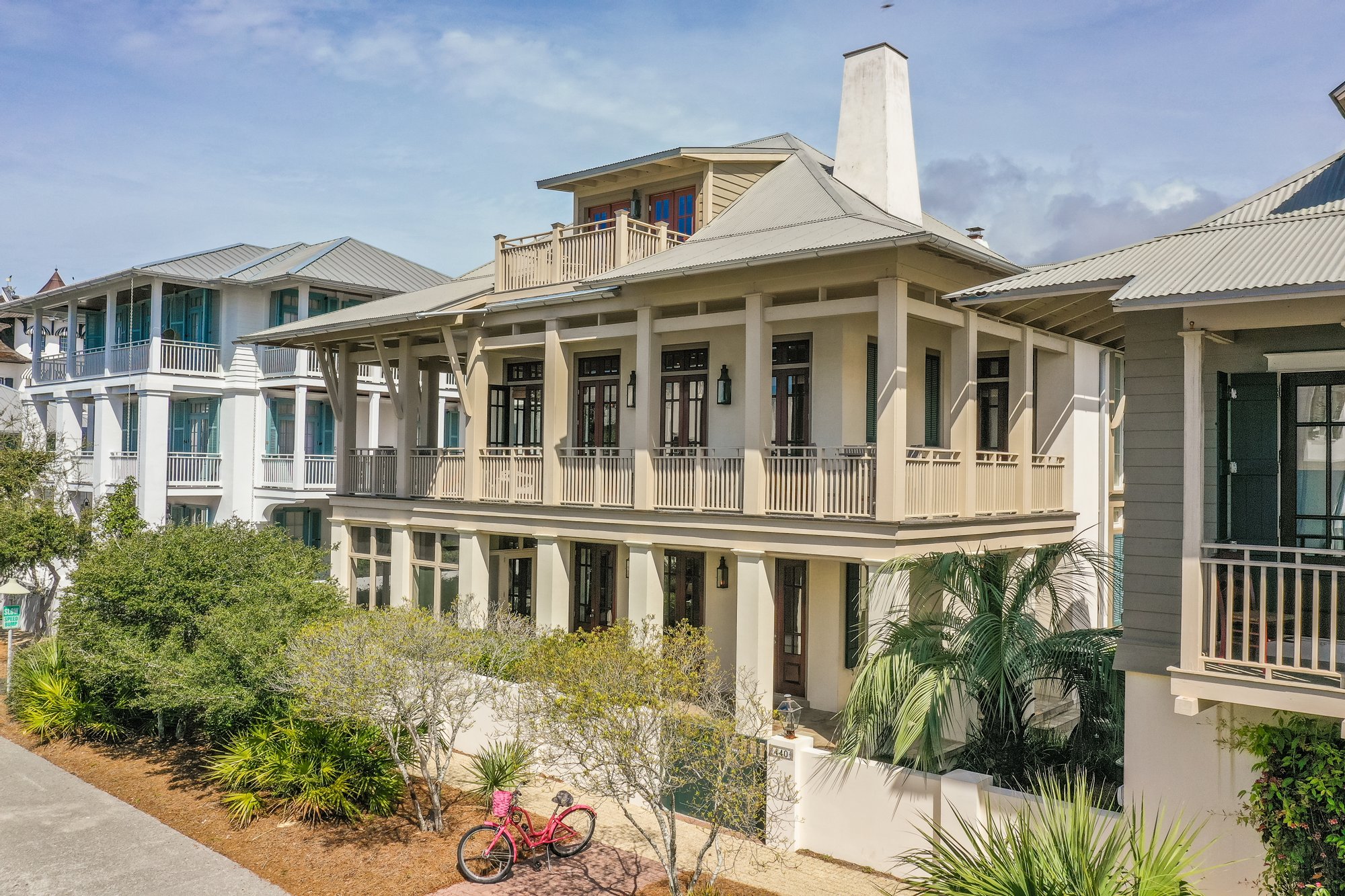 New Orleans Style Home With Carriage House in Rosemary Beach, FL ...