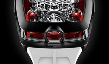 Jacob & Co. 捷克豹 [NEW] Bugatti Chiron 16 Cylinder Piston Engine Tourbillon (Retail:US$280,000)