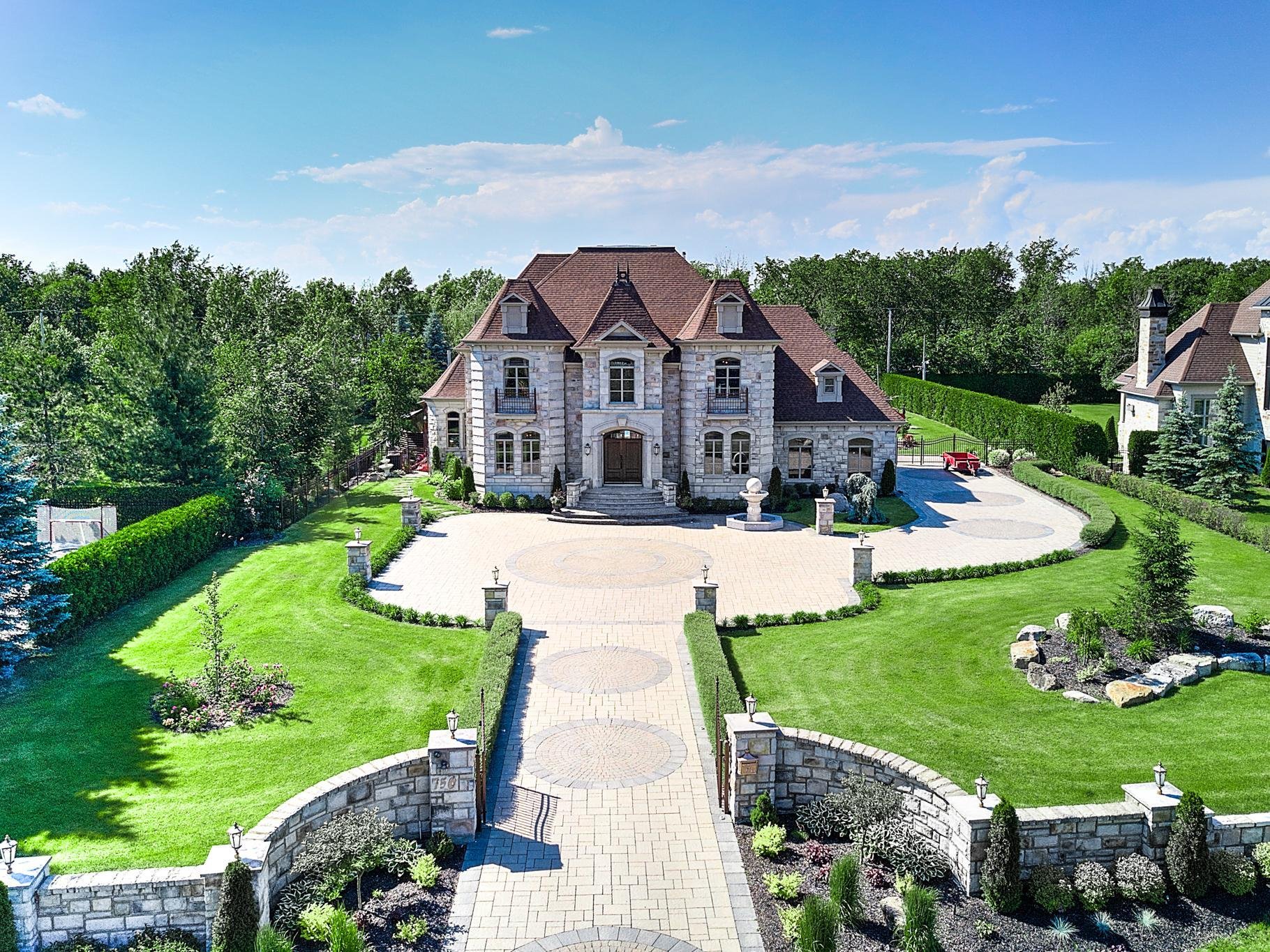 Castelesque Home with Stunning Garden in Boucherville, Canada for sale