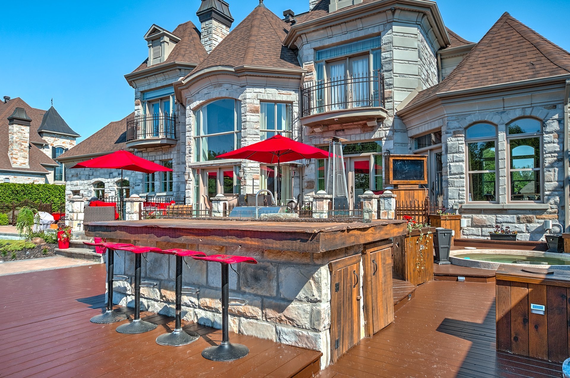 Castelesque Home with Stunning Garden in Boucherville, Canada for sale