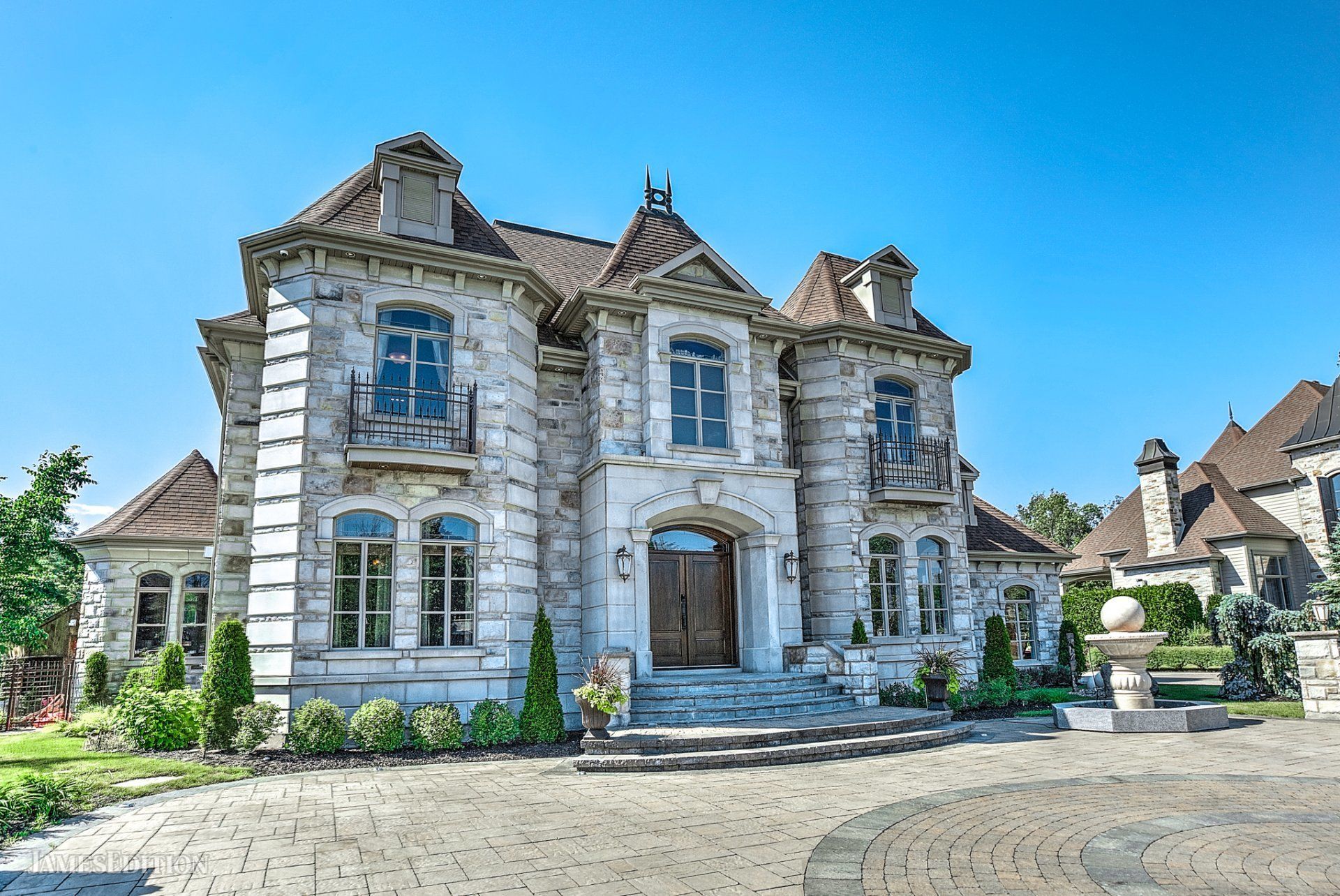 Castelesque Home with Stunning Garden in Boucherville, Canada for sale